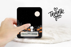 Cartoon Halloween Cats Money Card, Printable Halloween Card Product Image 3