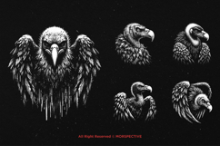 10 Bundle Dark Art Condor Bird Predator Vulture Beast Product Image 5