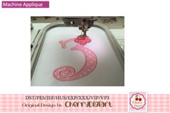 Flower girl Numbers machine embroidery bunles 1426B Product Image 4