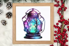 Pink Christmas Fairy Clipart Sublimation, Fairy Christmas Product Image 3