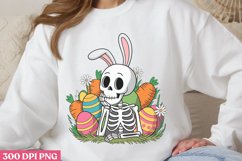 Skeleton Easter Clipart PNG Product Image 3
