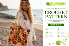 Butterfly Crochet Bag Pattern PDF Product Image 4