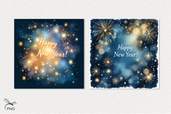 New Year digital paper, background clipart Product Image 3