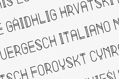 Summer Modern Display Geometric Minimal Typeface Product Image 3