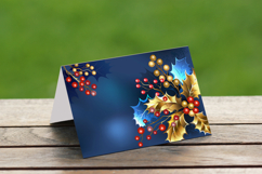 Bouquet with golden holly Product Image 3