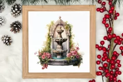 Christmas Castle Clipart Sublimation, Christmas PNG Product Image 3