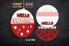 Valentines Day Bundle SVG laser cut files for Glowforge Product Image 3