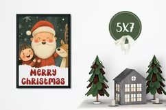 Merry Christmas Greeting Cards, Funny Christmas Family Card Product Image 3