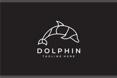 Dolphin Logo Design Vector Illustration Product Image 3
