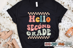 Hello Second grade SVG Design, Back to school Product Image 4