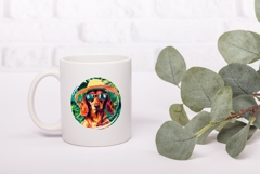 Summer Dachshund Dog Illustration, Funny Dachshund Dog PNG Product Image 3