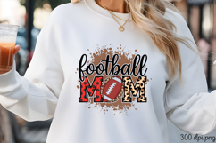 Football MOM PNG,Mothers day Mom sublimati Product Image 3