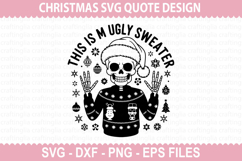 This Is Muggy Sweater SVG - Christmas T-shirt Design Product Image 1