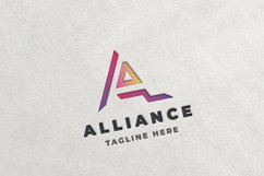 Alliance Letter A Logo Product Image 4