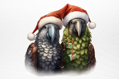 Black Red Christmas Sublimation PNG Product Image 3