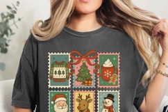 Retro Christmas Collection Png, Girly Christmas Png, Winter Product Image 2