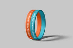 Silicone Wristband Mockup Product Image 3