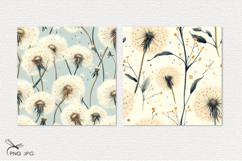 Dandelion digital paper Product Image 3