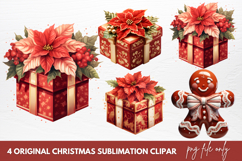 Original Christmas Sublimation Clipart Product Image 1