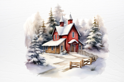 Christmas Houseplants Clipart PNG Product Image 3