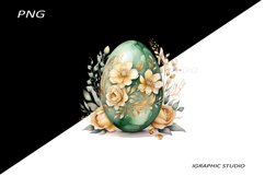 Easter Clipart, Easter Egg Clipart, Easter Bunny Png Product Image 1