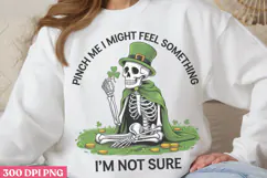 Pinch me I Might Feel PNG, St Patricks Day Sublimation PNG Product Image 3