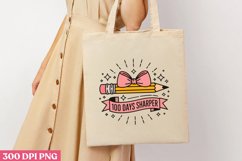 100 Days Smarter PNG,100 Days Of School Sublimat Product Image 3