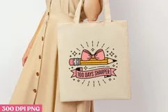 100 Days Smarter PNG,100 Days Of School Sublimat Product Image 3