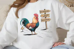 My chicken cross the rode PNG, Funny Chicken Jokes Sublimati Product Image 1