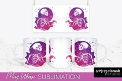 Celestial Mug Wrap PNG, Boho Mystical Coffee Mug Sublimation Product Image 1