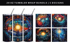 20oz Tumbler Wrap | Sublimation PNG Bundle Product Image 9