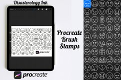 Emojis Set 2 Procreate Brush Stamps, 50 Emoji Stamps Product Image 3