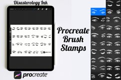 Facial Eyes Set 1 Procreate Brush Stamps, 19 Eyes Product Image 3
