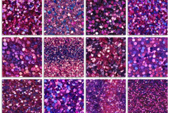 Purple Glitter Digital Paper Bundle Product Image 3