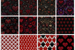 42 Gothic Valentine Digital Paper Product Image 3