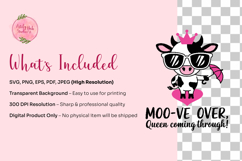 Funny Cow SVG, Cow Quote PNG, Cow Quote SVG PNG EPS PDF JPG Product Image 3