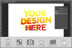 Smudged Gradient Map Effect Product Image 2