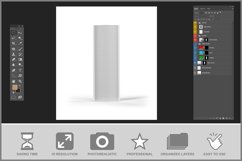 Poster Stand Display Mockup Product Image 3