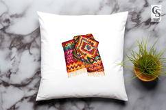 Boho Aztec Pattern Blanket Clipart Sublimation PNG Product Image 3