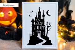 Spooky House SVG, Haunted House SVG Product Image 3