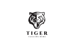 Tiger Head Logo Design Vector Illustration Product Image 3