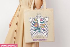 Deep Breaths PNG, Mental Health Sublimation PNG Product Image 1