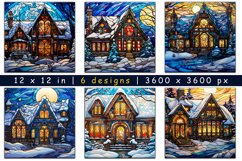 78 Stained Glass Digital Paper Bundle Product Image 6