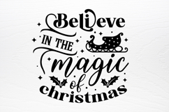 Farmhouse Vintage Christmas Sign SVG Product Image 3