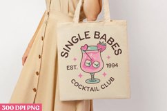 Single babes est. 1994 cocktail club PNG, Sweet Valentines S Product Image 3