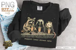 Support Local Street Cats PNG DTF Product Image 5