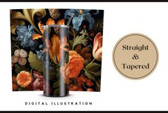 Flowers Tumbler Sublimation 20 oz, Floral Tumbler Wrap Product Image 3
