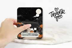 Cute Halloween Cats Money Card, Halloween Gift Card Design Product Image 3