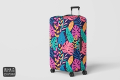 Vibrant Tropical Jungle Leaves Seamless Pattern Product Image 3