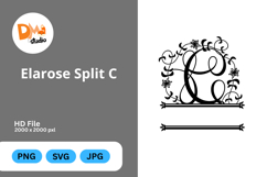 Elarose Split Monogram Product Image 1